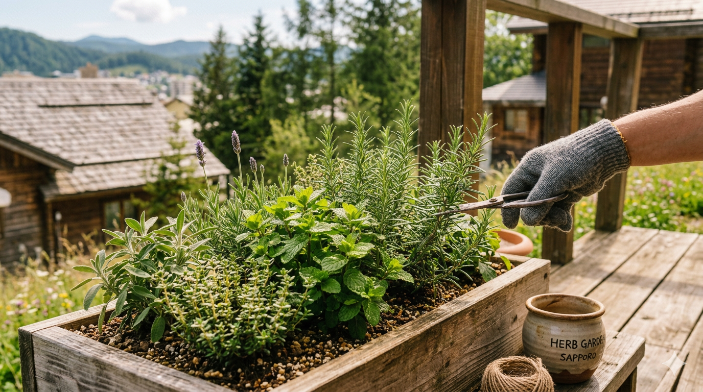 「食べられる庭（エディブルガーデン）」